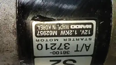 Peça sobressalente para automóvel em segunda mão motor de arranque por kia opirus básico referências oem iam   