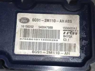 Peça sobressalente para automóvel em segunda mão abs por ford s-max (ca1) trend referências oem iam 6g912m110ah 54084798b 16150202