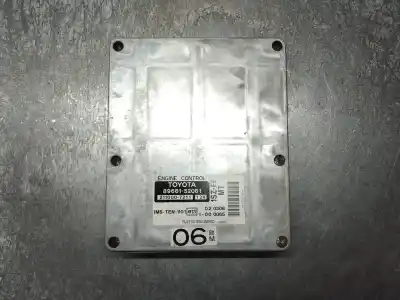 Second-hand car spare part ecu engine control for toyota yaris (ncp1/nlp1/scp1) 1.0 linea luna oem iam references 8966152061