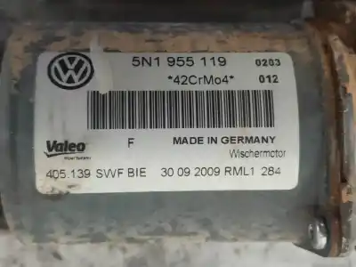 Pièce détachée automobile d'occasion moteur d'essuie-glace avant pour volkswagen tiguan (5n1) advance références oem iam 5n1955119  405139swf