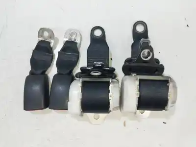 Peça sobressalente para automóvel em segunda mão conjunto de cintos de segurança traseiros por peugeot 107 rc-line referências oem iam 