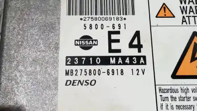 Second-hand car spare part ecu engine control for renault maxity fg 130.35/45 oem iam references 23710ma43a  mb2758006918