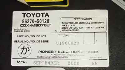 Peça sobressalente para automóvel em segunda mão módulo eletrônico por lexus ls400 (ucf20) básico (ucf 20) referências oem iam 8627050120  