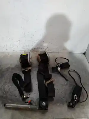 Peça sobressalente para automóvel em segunda mão conjunto de cintos de segurança dianteiros por nissan note (e11e) 1.5 dci turbodiesel cat referências oem iam 