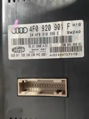 Second-hand car spare part dashboard for audi a6 avant (4f5) 2.4 oem iam references 4f0920901f 503001720100 4f0910900c