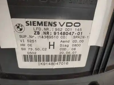 Second-hand car spare part dashboard for bmw serie 3 cabrio (e93) 330d oem iam references a2c53247162 914804701 962001145 962001145