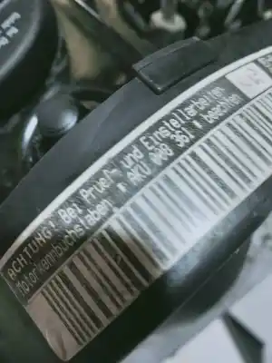 Second-hand car spare part complete engine for seat arosa (6h1) star oem iam references aku bosch 008361