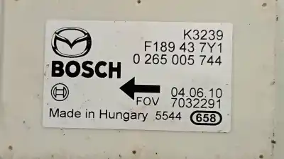 Second-hand car spare part electronic module for mazda cx-7 (er) active oem iam references 0265005744  f18937y1