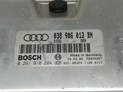 Second-hand car spare part ecu engine control for audi a6 berlina (4b2) 1.9 tdi oem iam references 0281010204  038906012bn
