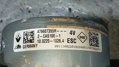 Peça sobressalente para automóvel em segunda mão abs por renault talisman limited referências oem iam 10091514803 10022010264 476607355r 10062536701 28515242333
