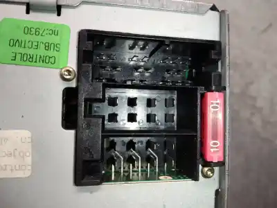 Pezzo di ricambio per auto di seconda mano impianto audio / radio cd per lancia lybra berlina 1.9 jtd cat riferimenti oem iam 810200001  
