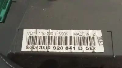 Автозапчасти б/у приборная доска за skoda superb (3u4) collection ссылки oem iam 3u0920841d  110080116009