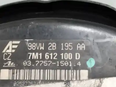 Pezzo di ricambio per auto di seconda mano servo freio per ford galaxy (vx) clx riferimenti oem iam 98vw2b195aa 03775715014 7m1612100d