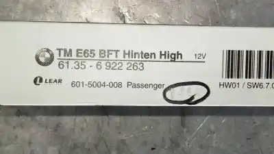 Second-hand car spare part electronic module for bmw serie 7 (e65/e66) 745i oem iam references 61356922263  