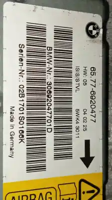 Second-hand car spare part electronic module for bmw serie 7 (e65/e66) 745i oem iam references 65776920477  5wk43011