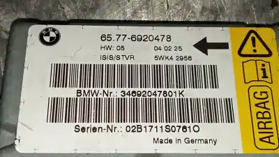 Second-hand car spare part electronic module for bmw serie 7 (e65/e66) 745i oem iam references 65776920478  5wk42956