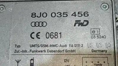 Автозапчастина б/у електронний модуль для audi a4 avant (8k5) (2008) 2.0 16v tdi посилання на oem iam 8j0035456  