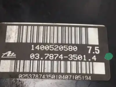 Peça sobressalente para automóvel em segunda mão servo freio por peugeot 207 confort referências oem iam 1400520580  03787435014