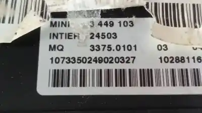 Автозапчасти б/у переключатель стартера за mini mini (r56) cooper s ссылки oem iam 344910304  