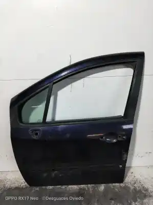 Second-hand car spare part left front door for renault grand modus authentique oem iam references 