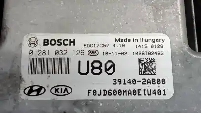 Second-hand car spare part ecu engine control for kia cee´d x-tech oem iam references 0281032126 edc17c57 391402a800
