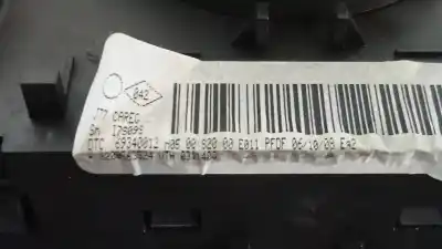 Peça sobressalente para automóvel em segunda mão comando de sofagem (chauffage / ar condicionado)  por renault grand modus authentique referências oem iam 8200563524  69340012