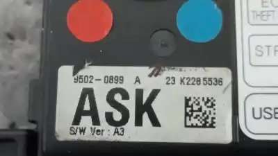 Second-hand car spare part fuse box unit for chevrolet spark ls oem iam references 95020899  