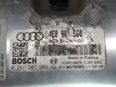 Автозапчастина б/у ебу контролер двигуна для audi a8 (4e2) 4.2 quattro посилання на oem iam 0261207909 me711 4e0907560