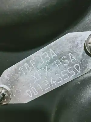 Second-hand car spare part complete engine for peugeot 607 (s1) básico oem iam references xfx  10fj3a 0134355