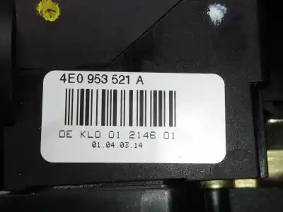 Автозапчастина б/у управління світлом для audi a8 (4e2) 4.2 quattro посилання на oem iam 4e0953549 4e0953503b 4e0953521a 4e0910549