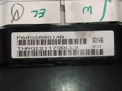 Peça sobressalente para automóvel em segunda mão quadrante por dodge caliber s referências oem iam p68026901ab  