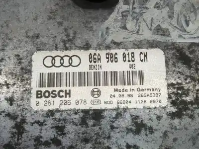 Second-hand car spare part ecu engine control for audi a3 (8l) 1.8 ambiente oem iam references 0261206078  06a906018cn