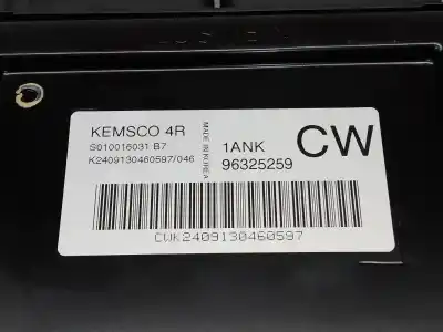 Second-hand car spare part ecu engine control for daewoo matiz 1.0 se oem iam references 96325259 4r 1ank cw s010016031b7