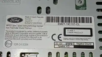 Автозапчастина б/у аудіо система / радіо cd для ford s-max titanium 4x4 посилання на oem iam em2t19c107cl  