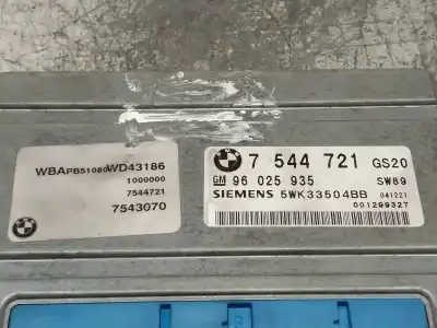 Second-hand car spare part automatic gearbox control unit for bmw x3 (e83) 3.0d oem iam references 5wk33504bb 96025935 7544721