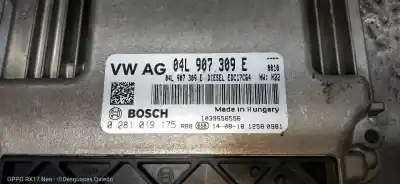 Second-hand car spare part ecu engine control for audi a3 (8v) ambiente oem iam references 0281019175  04l907309e