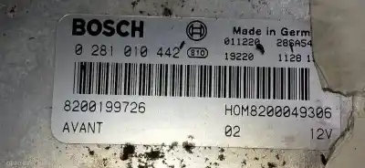 Tweedehands auto-onderdeel ecu motorcontroller voor renault scénic i monospace (ja0/1_, fa0_) 1.9 dti (ja1u) oem iam-referenties 0281010442 hom8200049306 8200199726