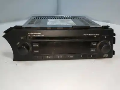 Peça sobressalente para automóvel em segunda mão SISTEMA DE ÁUDIO / RÁDIO CD por SSANGYONG ACTYON  Referências OEM IAM 8910009101  