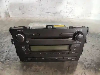 Second-hand car spare part audio system / radio cd for toyota corolla (e15) luna oem iam references 8612012b00