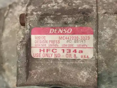 Second-hand car spare part air conditioning compressor for bmw x5 (e53) 3.0i oem iam references mc4472203323  10s17c