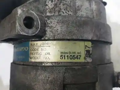 Second-hand car spare part air conditioning compressor for daewoo nexia 1.5 cat oem iam references 5110547  
