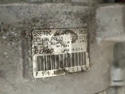 Second-hand car spare part air conditioning compressor for dodge caliber s oem iam references cg4471500620  07j00259