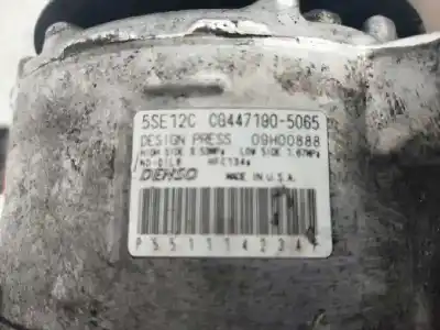 Second-hand car spare part air conditioning compressor for dodge caliber 2.0 16v crd cat oem iam references 4471905065 09h00888 5se12c