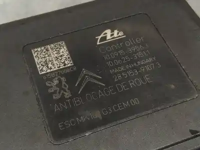 Peça sobressalente para automóvel em segunda mão abs por citroen c4 cactus business referências oem iam 10091539563 9814482780 10022006754 10062531511 28515391073