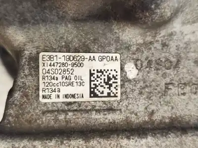 Second-hand car spare part air conditioning compressor for ford transit courier ambiente oem iam references 4472809500 2021124 e3b119d629aa 04s02852