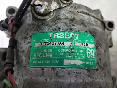Second-hand car spare part air conditioning compressor for honda civic berlina 5 (fk) * oem iam references trse073419  3419