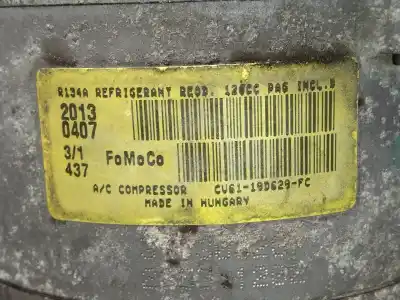Second-hand car spare part air conditioning compressor for ford focus lim. (cb8) edition oem iam references cv6119d629fc  