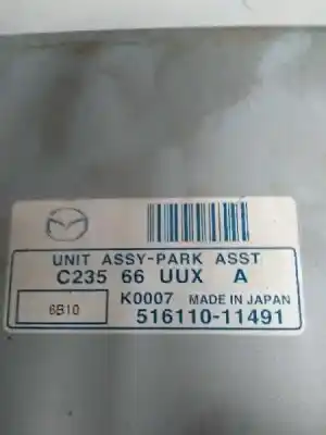 Автозапчастина б/у блок управління датчиком паркування для mazda 5 berl. (cr) 2.0 crtd active+ (105kw) посилання на oem iam 51611011491 k0007 c23566uuxa