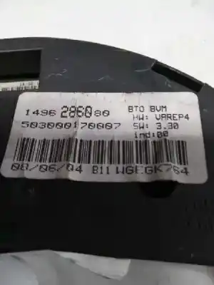 Peça sobressalente para automóvel em segunda mão display gps / multimídia por citroen c8 2.0 hdi fap cat referências oem iam 1496286080  503000170007