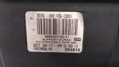İkinci el araba yedek parçası çok fonksiyonlu ekran için citroen c6 (td_) 2.7 hdi oem iam referansları 96832957zd01 96493929zd05 102760014